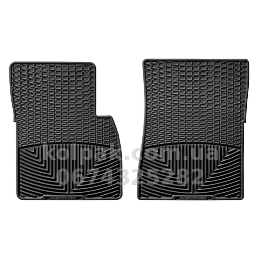 Килимки в салон Mercedes-Benz G-Class 1990-2018, передні, чорні, Weathertech W124 Килимки в салон Mercedes-Benz G-Class 1990-2018, передні, чорні, Weathertech W124 — фото 1