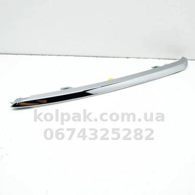 Правий молдинг переднього бампера Mazda 6 GJ 2018-, EUR/USA, хром, AVTM, GBVG50121, 184430916 Правий молдинг переднього бампера Mazda 6 GJ 2018-, EUR/USA, хром, AVTM, GBVG50121, 184430916