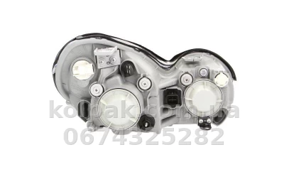 Передня ліва фара Hyundai Sonata (EF) 2001-2004, H7/H1, з покажчиком повороту, Depo, 221-1128L-LD-EM Передня ліва фара Hyundai Sonata (EF) 2001-2004, H7/H1, з покажчиком повороту, Depo, 221-1128L-LD-EM — фото 2
