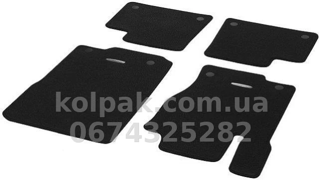 Original floor mats for Mercedes-Benz GL-Class/ML-Class W166 2012-, 5 seats, carpet, black, 4 pcs, A16668041029F87 Original floor mats for Mercedes-Benz GL-Class/ML-Class W166 2012-, 5 seats, carpet, black, 4 pcs, A16668041029F87 β photo 1