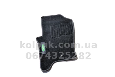 Ворсові килимки в салон Land Rover Discovery 3/4 2004-2017, чорні, 5 шт., AVTM BLCCR1284 — фото 4