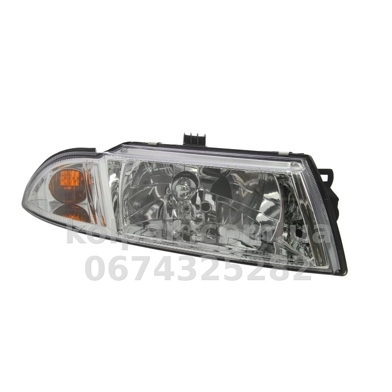 Front right headlight Mitsubishi Carisma 2000-2006, H4, electric adjustment, Depo, 214-1157R-LD-EM Front right headlight Mitsubishi Carisma 2000-2006, H4, electric adjustment, Depo, 214-1157R-LD-EM β photo 1