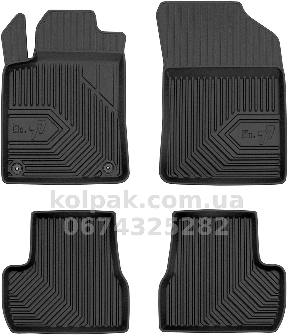 Floor mats for Citroen C3 2009-2016, Frogum, FG 77425699 Floor mats for Citroen C3 2009-2016, Frogum, FG 77425699 β photo 1