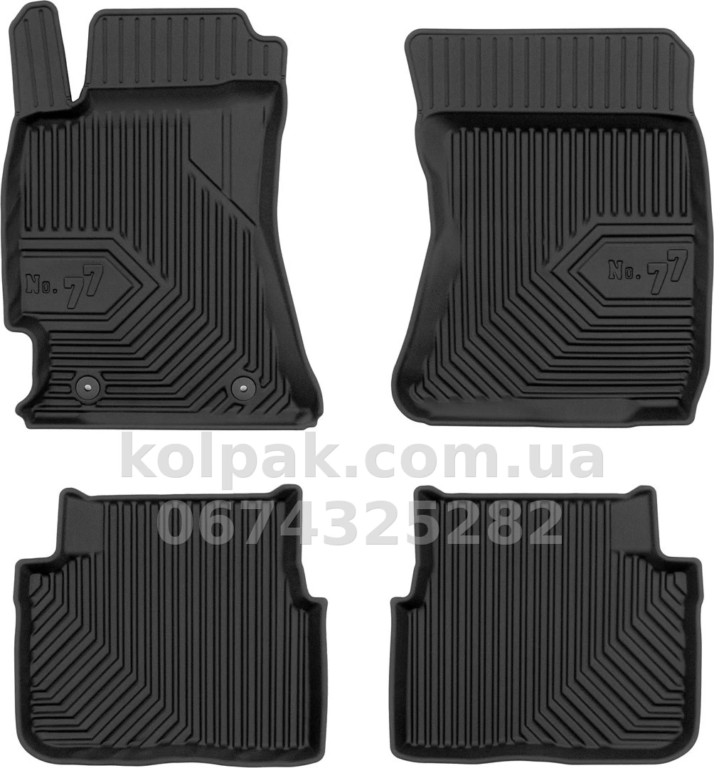 Килимки в салон Subaru Forester 2008-2013, з бортиком, Frogum, FG 77408562 Килимки в салон Subaru Forester 2008-2013, з бортиком, Frogum, FG 77408562 — фото 1