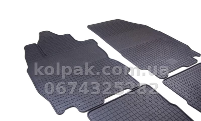 Floor mats for Nissan Note 2005-, 4 pcs, Polytep, 46871 — photo 6