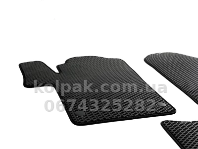 Килимки в салон Mercedes-Benz Vito W447 2014-, EVA, чорні, 3 шт., AVTM BLCEV1378 — фото 2