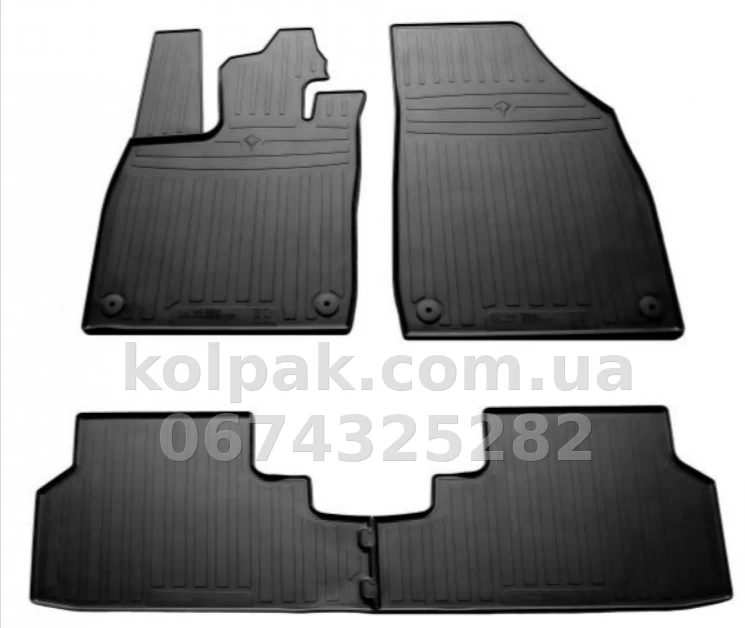 Floor mats for Volkswagen ID.4 2020-/Volkswagen ID.5 2021-/Skoda Enyaq 4 2021-, 4 pcs, Stingray, 1024524 Floor mats for Volkswagen ID.4 2020-/Volkswagen ID.5 2021-/Skoda Enyaq 4 2021-, 4 pcs, Stingray, 1024524 β photo 1