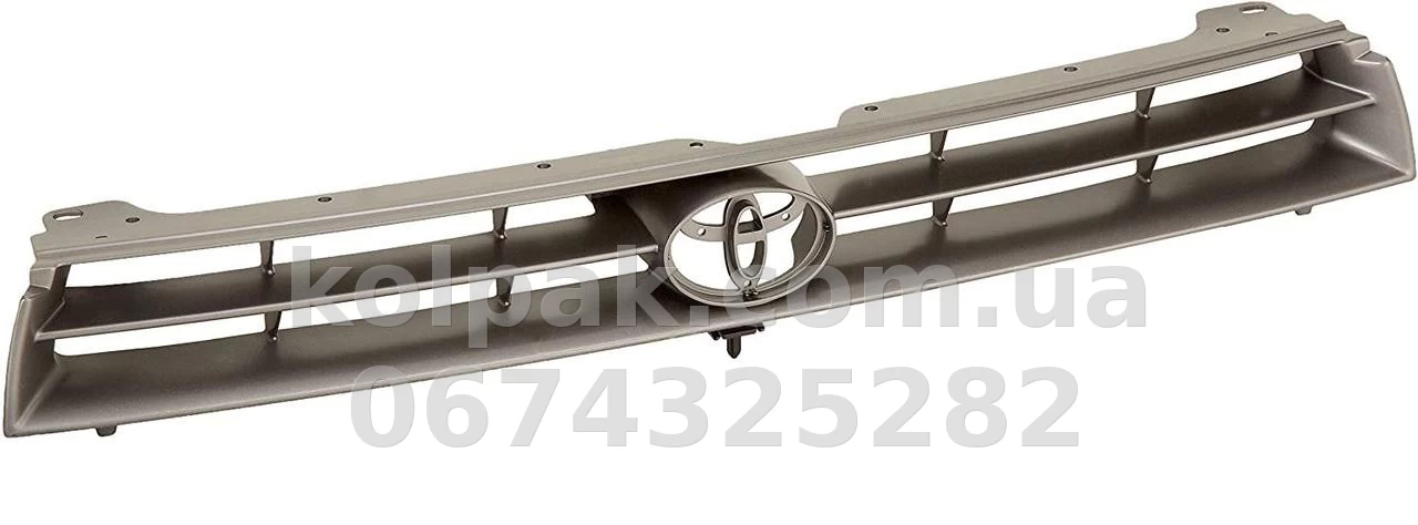 Решітка радіатора Toyota Camry 1992-1996, EUR, чорний металік, AVTM, 188153990 Решітка радіатора Toyota Camry 1992-1996, EUR, чорний металік, AVTM, 188153990 — фото 1
