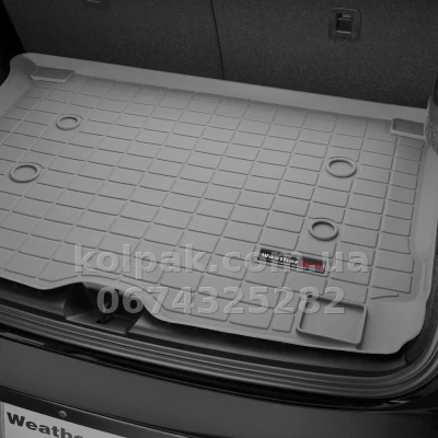 Килимок у багажник BMW i3 2013- з бортиком, сірий, WeatherTech 42659 — фото 2