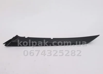 Права накладка переднього бампера Toyota Camry XV70 2017-2021, SE/XSE, під фарою, чорна матова, AVTM, 5271233030, 187063924