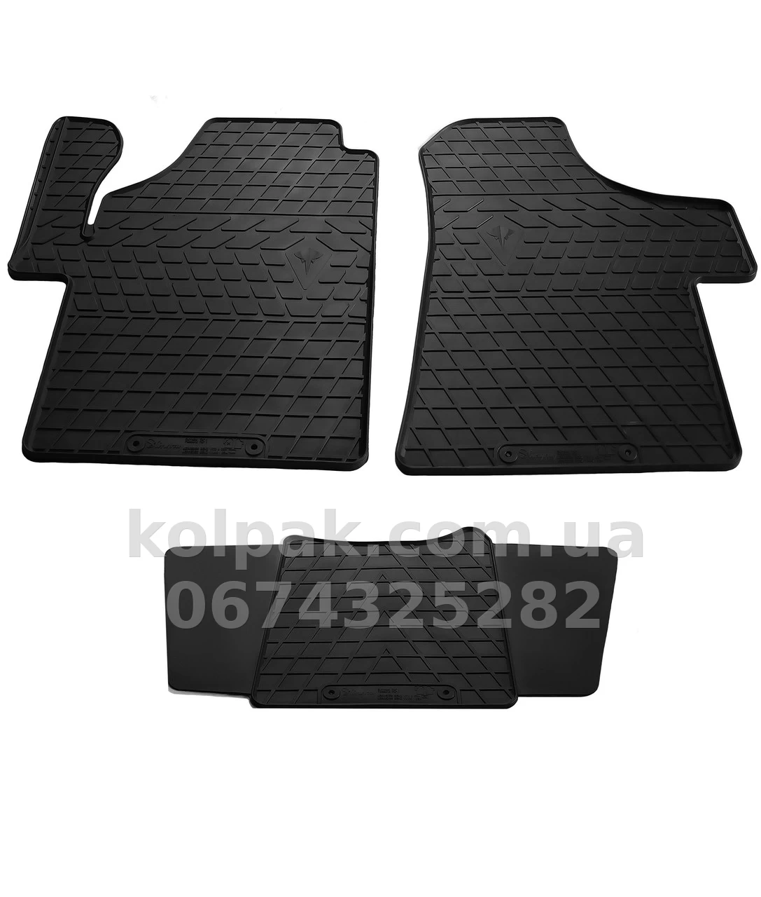 Floor mats for Mercedes-Benz Vito/Viano W639 2003-, 3 pcs, Stingray, 1012043 Floor mats for Mercedes-Benz Vito/Viano W639 2003-, 3 pcs, Stingray, 1012043 β photo 1