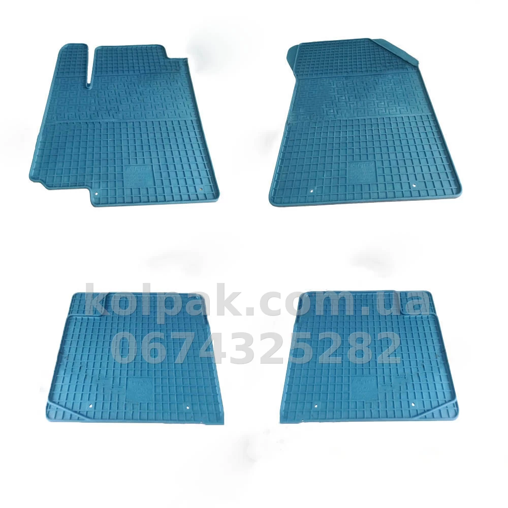 Floor mats for Suzuki SX4 2005-/Swift 2005-, 4 pcs, Polytep, 72154 Floor mats for Suzuki SX4 2005-/Swift 2005-, 4 pcs, Polytep, 72154 β photo 1