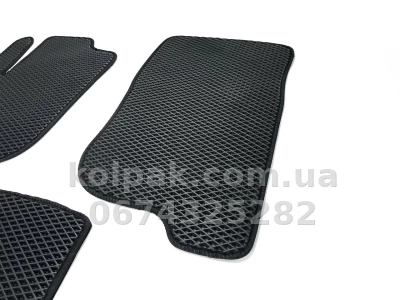 Килимки в салон Mitsubishi Pajero Sport 2008-2015, EVA, чорні, 5 шт., AVTM BLCEV1402 — фото 4