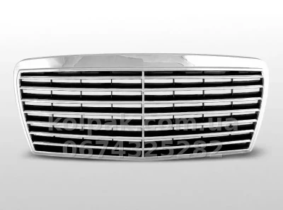 Решітка радіатора Mercedes-Benz E-Class W210 1999-2002 Classic/Elegance, AVTM, 183527991 Решітка радіатора Mercedes-Benz E-Class W210 1999-2002 Classic/Elegance, AVTM, 183527991 — фото 2