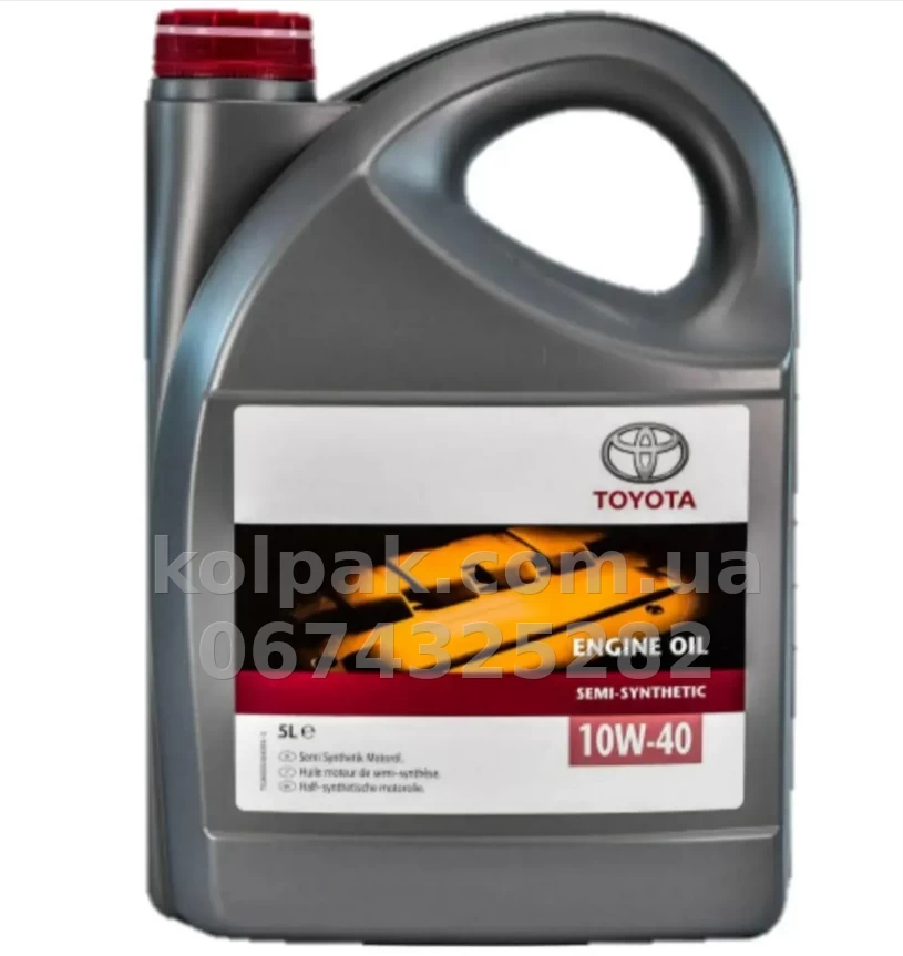Engine oil Toyota/Lexus Motor Oil 10W40, 5 L Toyota/Lexus 0888080825 Engine oil Toyota/Lexus Motor Oil 10W40, 5 L Toyota/Lexus 0888080825 β photo 1