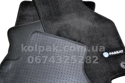 Ворсові килимки в салон Volkswagen Passat B6/B7 2005-2014, Premium, чорні, AVTM BLCLX1673 Ворсові килимки в салон Volkswagen Passat B6/B7 2005-2014, Premium, чорні, AVTM BLCLX1673 — фото 9