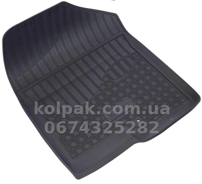 Polyurethane floor mats for Hyundai Santa Fe DM 2012-, 5 seats, Norplast, NPA11-C31-520 — photo 3