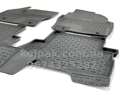 Floor mats for Ford Kuga 2 2016-2019, Rubber, 5 pcs, Seintex, 88321 — photo 6