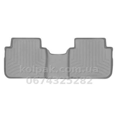 Килимки в салон Honda CR-V 2018-, з бортиком, задні, сірі, Weathertech 4611102
