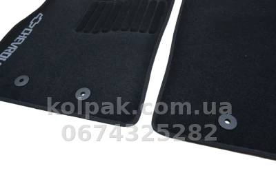 Ворсові килимки в салон Chevrolet Volt 2010-2015, чорні, 5 шт., AVTM BLCCR8333 — фото 9