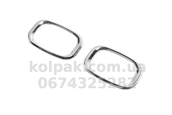 Chrome-plated Trims for side repeaters (2 pcs, ABS-plastic) Toyota Rav 4/Camry V30 2001-2005, Carmos, 435347 Chrome-plated Trims for side repeaters (2 pcs, ABS-plastic) Toyota Rav 4/Camry V30 2001-2005, Carmos, 435347 β photo 1