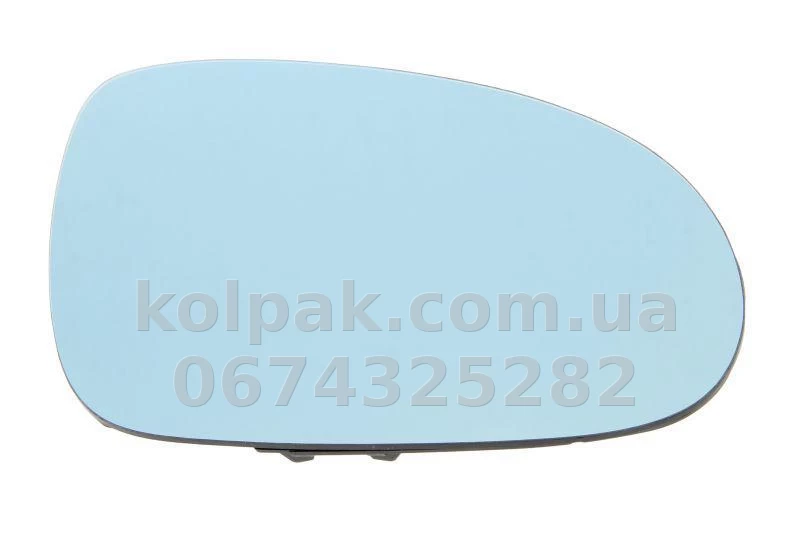 Правий вкладиш дзеркала Volkswagen Golf 5/Jetta 2005-2010/Passat 2003-2005/Sharan 2003-2010/Skoda Superb 2006-2008, опуклий, із підігрівом, AVTM, 7M3857522E, 186412128 Правий вкладиш дзеркала Volkswagen Golf 5/Jetta 2005-2010/Passat 2003-2005/Sharan 2003-2010/Skoda Superb 2006-2008, опуклий, із підігрівом, AVTM, 7M3857522E, 186412128 — фото 1
