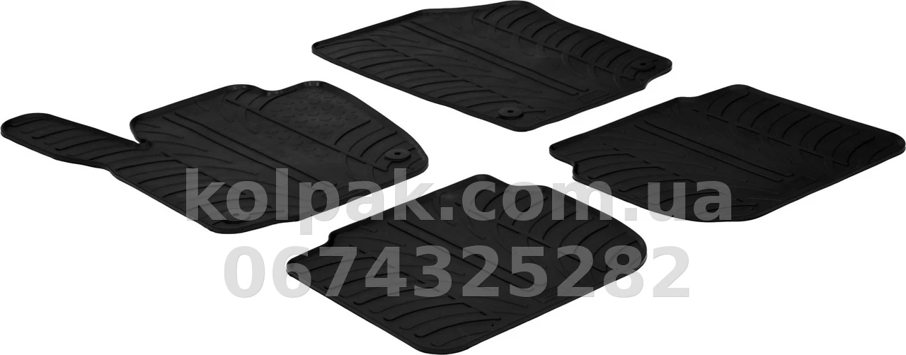 Dywaniki do Skoda Rapid/Seat Toledo 2012-2019, manualna skrzynia biegów, GledRing, GR 0337 Dywaniki do Skoda Rapid/Seat Toledo 2012-2019, manualna skrzynia biegów, GledRing, GR 0337 — zdjęcie 1