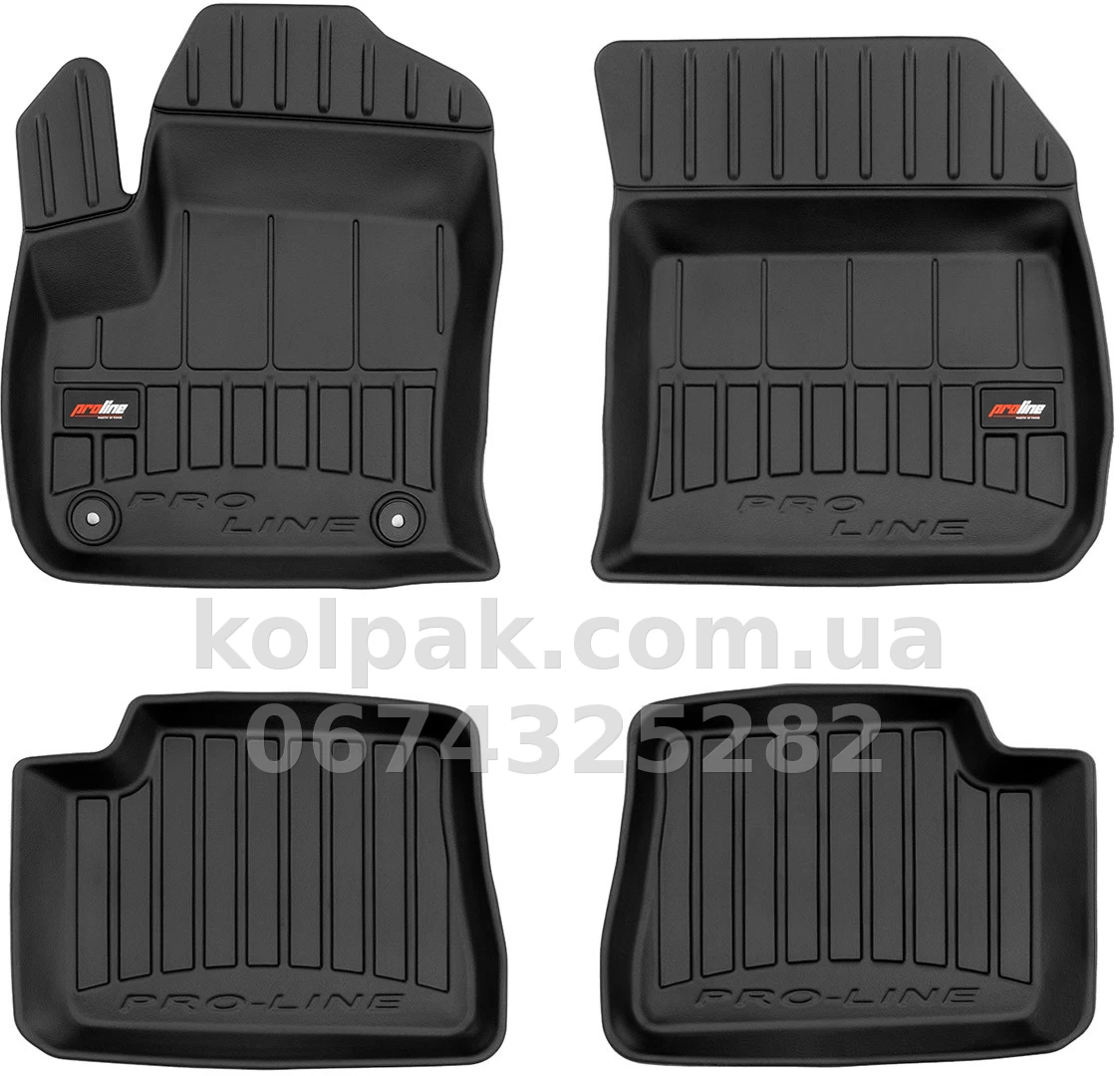 Floor mats for Citroen DS3 Crossback 2019-, hybrid, Proline 3D, Frogum, FG 3D425149 Floor mats for Citroen DS3 Crossback 2019-, hybrid, Proline 3D, Frogum, FG 3D425149 β photo 1