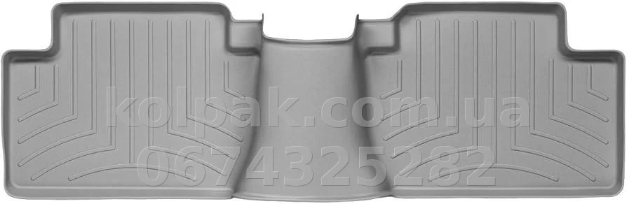 Килимки в салон Mitsubishi Outlander 2007-, задні, сірі, Weathertech 461622 Килимки в салон Mitsubishi Outlander 2007-, задні, сірі, Weathertech 461622 — фото 1