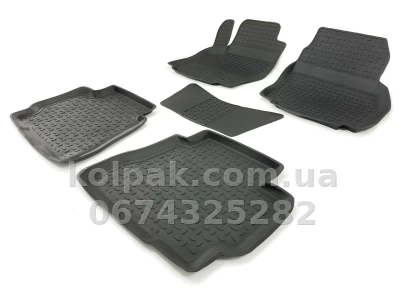 Floor mats for Ford Mondeo 4 2007-2014, Rubber, 5 pcs, Seintex, 01311 Floor mats for Ford Mondeo 4 2007-2014, Rubber, 5 pcs, Seintex, 01311 β photo 2