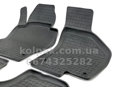 Floor mats for Volkswagen Passat B7/Passat/Passat CC 2011-2015, Rubber, 5 pcs, Seintex, 82715 — photo 5