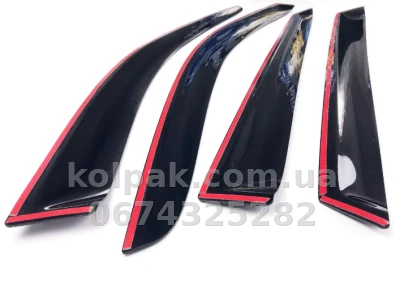 Window wind deflectors for KIA Ceed Hb 2012- AVTM AMK13112 — photo 3