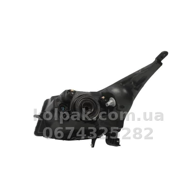 Front right headlight Chevrolet Cruze 2009-, H4, electric adjustment, with motor, black frame, Depo, 235-1110RMLDEM2 — photo 2