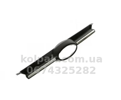Решітка радіатора Ford Focus 3 2011-2014, чорна, із хромованим молдингом, AVTM, 182813990