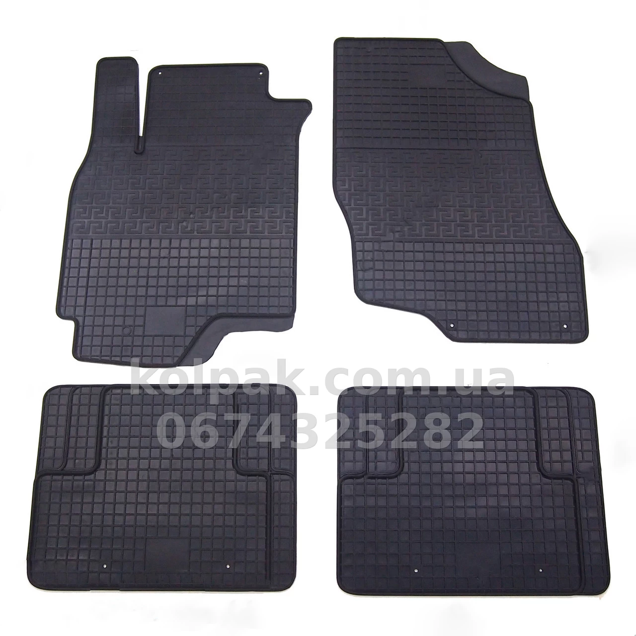 Floor mats for Mitsubishi Lancer 9 2004-/Mitsubishi Outlander 2003-, 4 pcs, Polytep, 02452 Floor mats for Mitsubishi Lancer 9 2004-/Mitsubishi Outlander 2003-, 4 pcs, Polytep, 02452 β photo 1