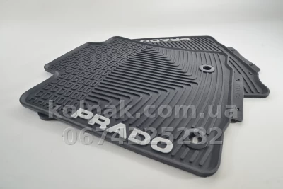 Оригінальні гумові килимки в салон Toyota Land Cruiser PRADO 150 з 2017 2018 2019 2020 HAVOC, повний комплект Оригінальні гумові килимки в салон Toyota Land Cruiser PRADO 150 з 2017 2018 2019 2020 HAVOC, повний комплект — фото 7