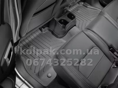 Floor mats for Audi E-Tron Sportback 2020-, rear, without mountings, black, Weathertech 4415623 Floor mats for Audi E-Tron Sportback 2020-, rear, without mountings, black, Weathertech 4415623 β photo 2