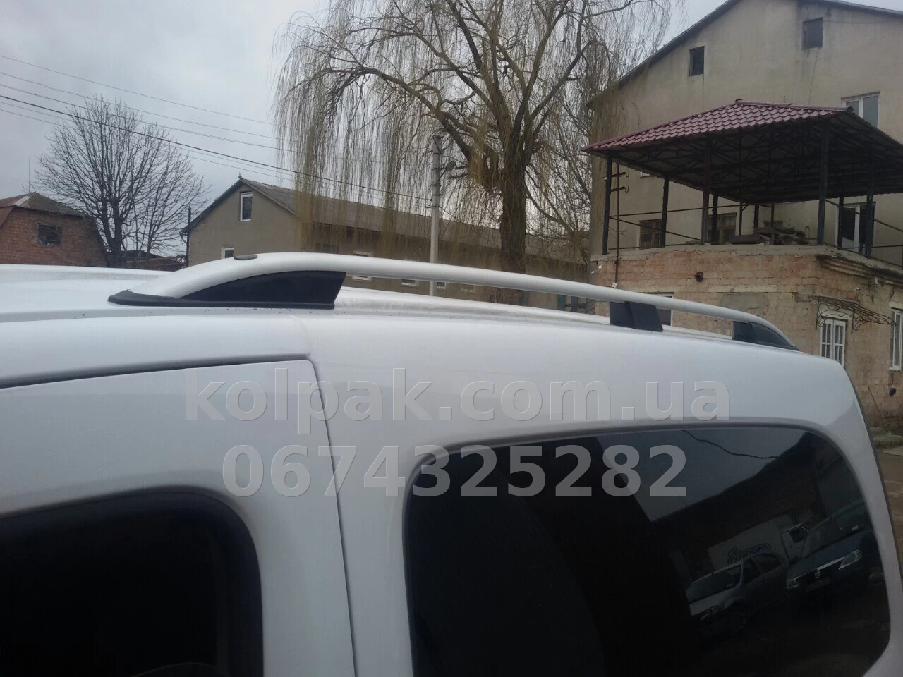 Roof rails for Renault Kangoo (1997-2007) / type Crown Erkul 28.SKP.73.2872 Roof rails for Renault Kangoo (1997-2007) / type Crown Erkul 28.SKP.73.2872 β photo 1