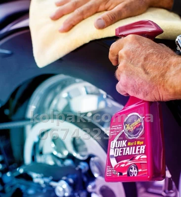 Treatment for quick care per bodywork vehicle Meguiars Quik Detailer Mist & Wipe 473 ml Meguiars A3316 — photo 4