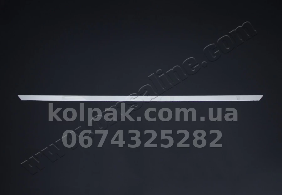 Chrome number plate trim Volkswagen T6 2015-, OmsaLine, 7550054 Chrome number plate trim Volkswagen T6 2015-, OmsaLine, 7550054 β photo 1