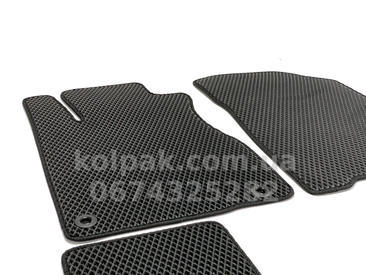 Килимки в салон Nissan Qashqai+2 2007-2013, EVA, чорні, 5 шт., AVTM BLCEV2424 Килимки в салон Nissan Qashqai+2 2007-2013, EVA, чорні, 5 шт., AVTM BLCEV2424 — фото 1