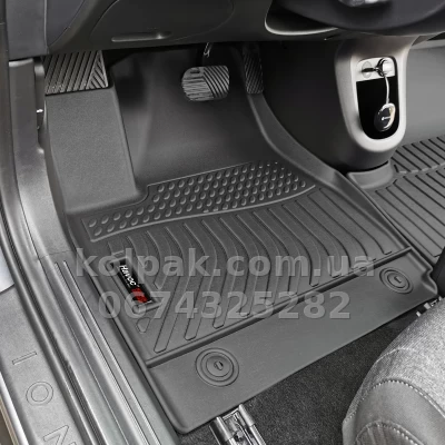 Всепогодні килимки в салон Hyundai Ioniq 5 нерухома центральна консоль 2022–2026 HAVOC™ Maximum Coverage — фото 3