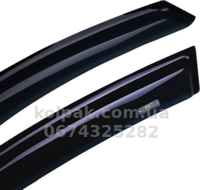 Window wind deflectors for Jeep Renegade 2015- HIC CHR71 — photo 3