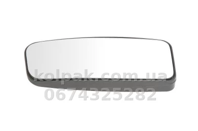 Лівий вкладиш дзеркала Mercedes-Benz Sprinter/Volkswagen Crafter 2006-2009, опуклий, AVTM, A0028111933, 186411994