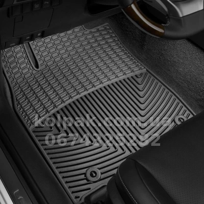 Floor mats for Lexus ES 2013-, front, black, Weathertech W289 — photo 2