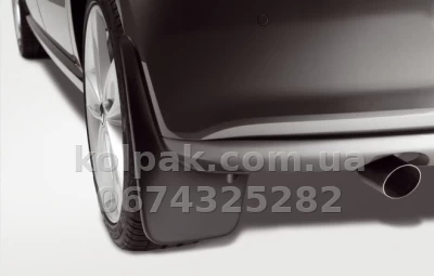 Оригінальні бризковики Volkswagen Polo HB 2010 - задні 2 шт. VAG 6R0075101 Оригінальні бризковики Volkswagen Polo HB 2010 - задні 2 шт. VAG 6R0075101 — фото 3