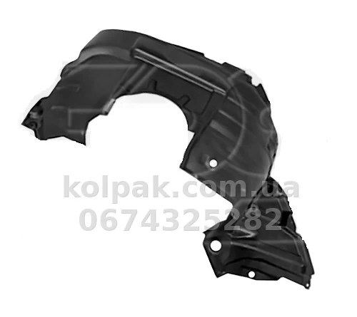 Front left wheel arch liner Toyota Highlander 2010-2013 AVTM 187060387 Front left wheel arch liner Toyota Highlander 2010-2013 AVTM 187060387 β photo 1