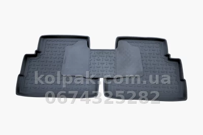 Floor mats for Nissan Qashqai 2 2014-, Rubber, 5 pcs, Seintex, 85655 — photo 7