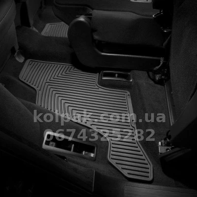 Килимки в салон Mercedes-Benz GL-Class W164 2006-2012, 3 ряд, задні, чорні, Weathertech W115 Килимки в салон Mercedes-Benz GL-Class W164 2006-2012, 3 ряд, задні, чорні, Weathertech W115 — фото 2