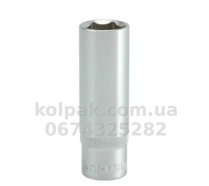 Nasadka długa 6-kątna 1/2 18 mm Yato YT-1231 Nasadka długa 6-kątna 1/2 18 mm Yato YT-1231 — zdjęcie 1